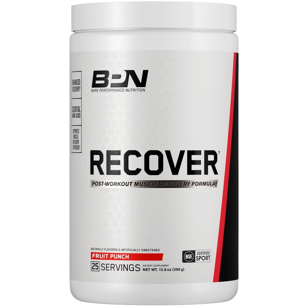 BARE VÝKON VYUŽÍVANIE BPN Obnoviť Post-Workout Vylepšené svalové zotavenie Nápoj mix 