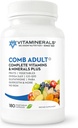 Vitamíny CombAdult Komplexné vitamíny a minerály Formula 