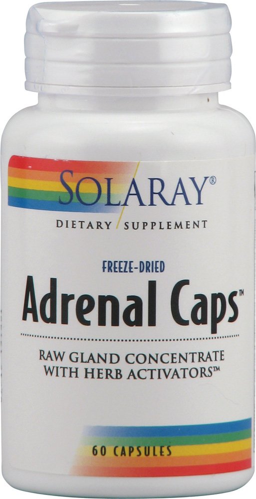 SOLARAY Adrenal Caps (60 kapsúl)