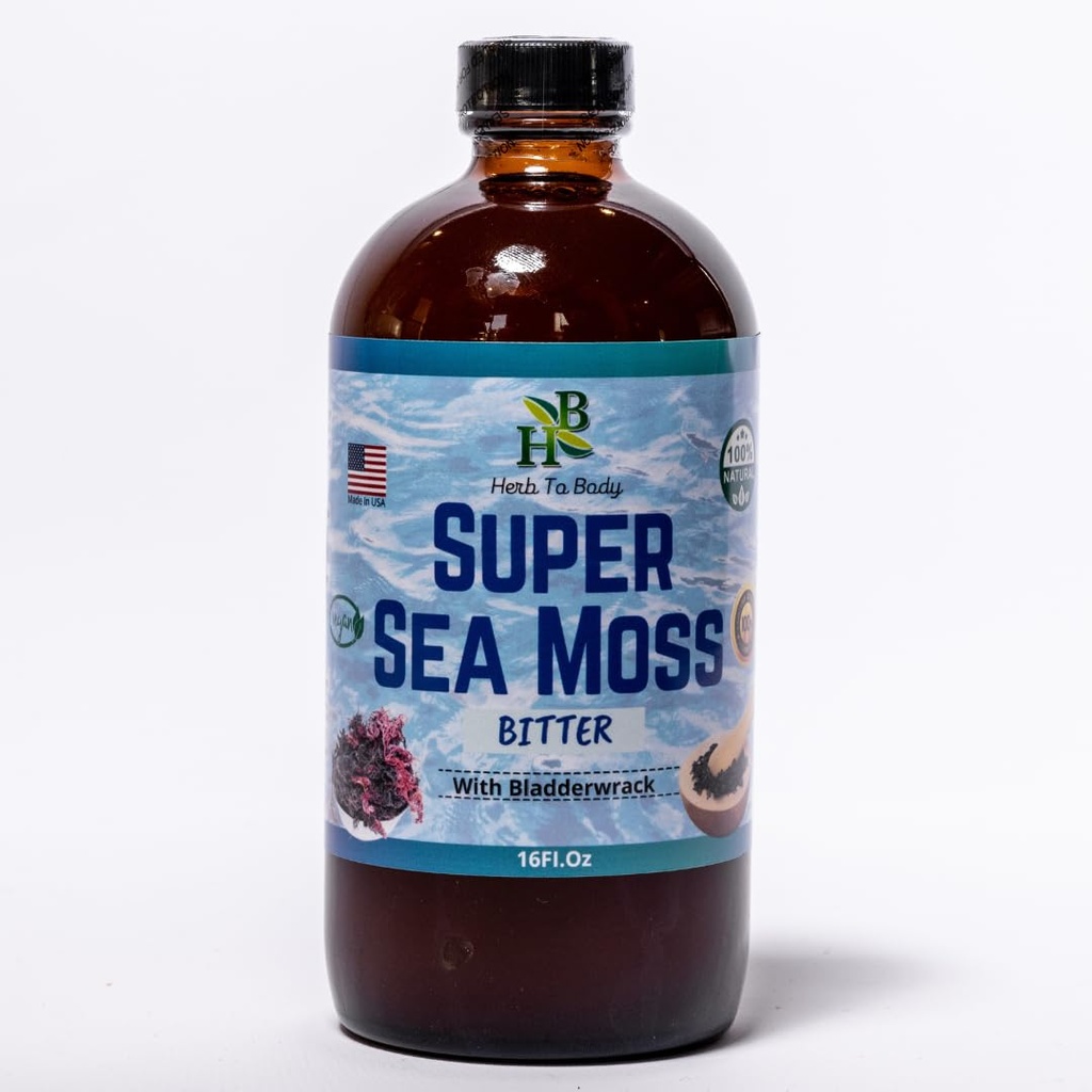 Herb na telo Super more Moss horké s rebríkomwrack - 16oz