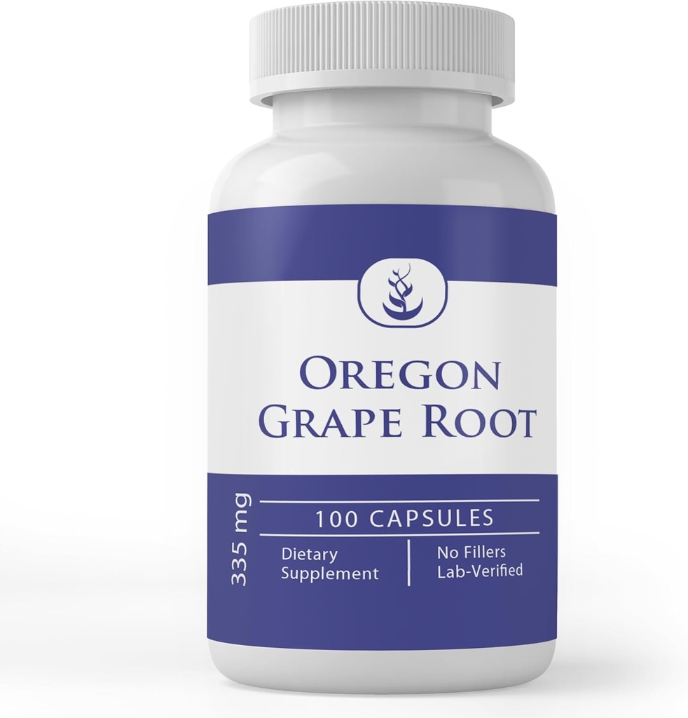 Pure Original Ingredients Oregon Grape Root, (100 Kapsule) Always Pure, No Additives Oregon Fillers, Lab Overified