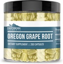 Pozemné prvky Oregon Hroznový koreň 200 kapsúl, čisté a nezriedené, žiadne doplnkové látky