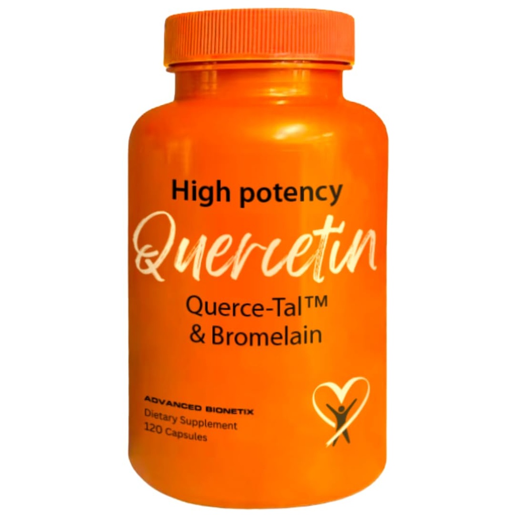 Querce- TalTM Quercetin + Hypromelain 120 Veg Kapsule  Podporuje anti-Oxidant, vzplanutie udalosti, srdce imunitný zdravie, balenie môže Vary