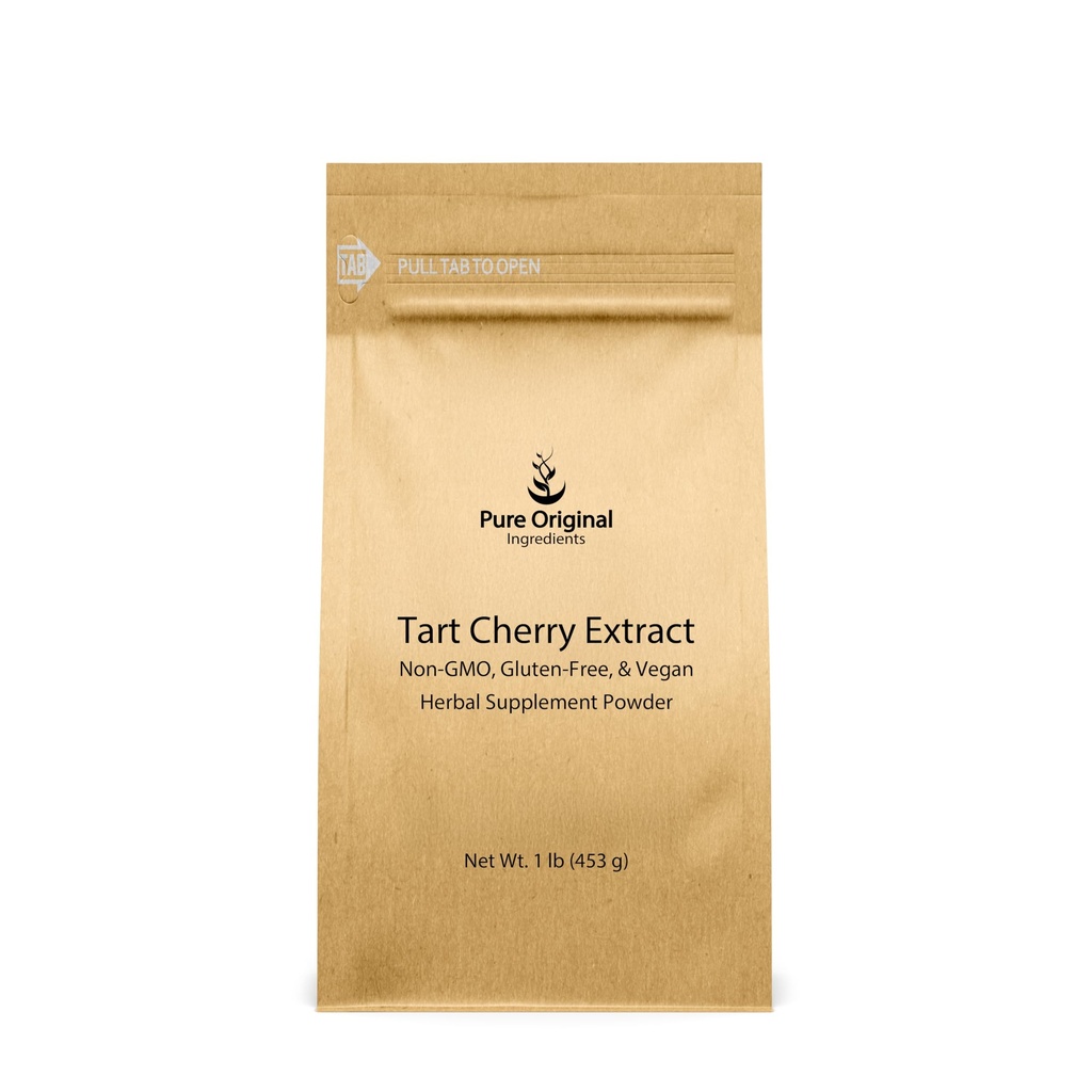 PURE ORIGINAL INGREDIENTS Tart Cherry Extract (1 lb) Non-GMO, bylinné doplnky