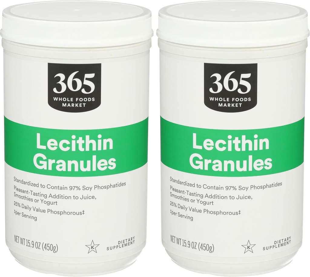 365 by Whole Foods Market, Lecithin Granule, 15.9 Ounce (Pack of 2)