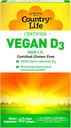 Country Life Vegan D3, 60