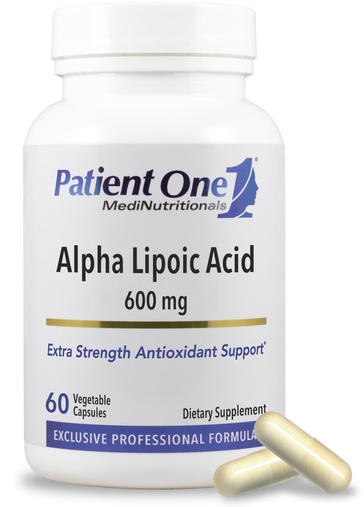 Pacient Jedna kyselina alfa Lipoová (ALA) 600 mg 