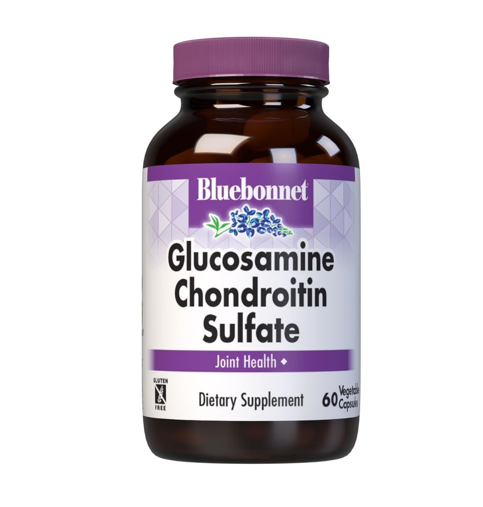 BlueBonnet Glukozamín Chondroitín Sulfate Supplement, 60 Count