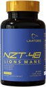 NZT-48 Premium Brain Booster - Lions Mane Supplement Kapsule - Noottropic Brain Doplnky pre pamäť a sústredenie - Brain Pills - Prírodná energia - Kofeín Bez, Fosfatidylserín, 30 Servis