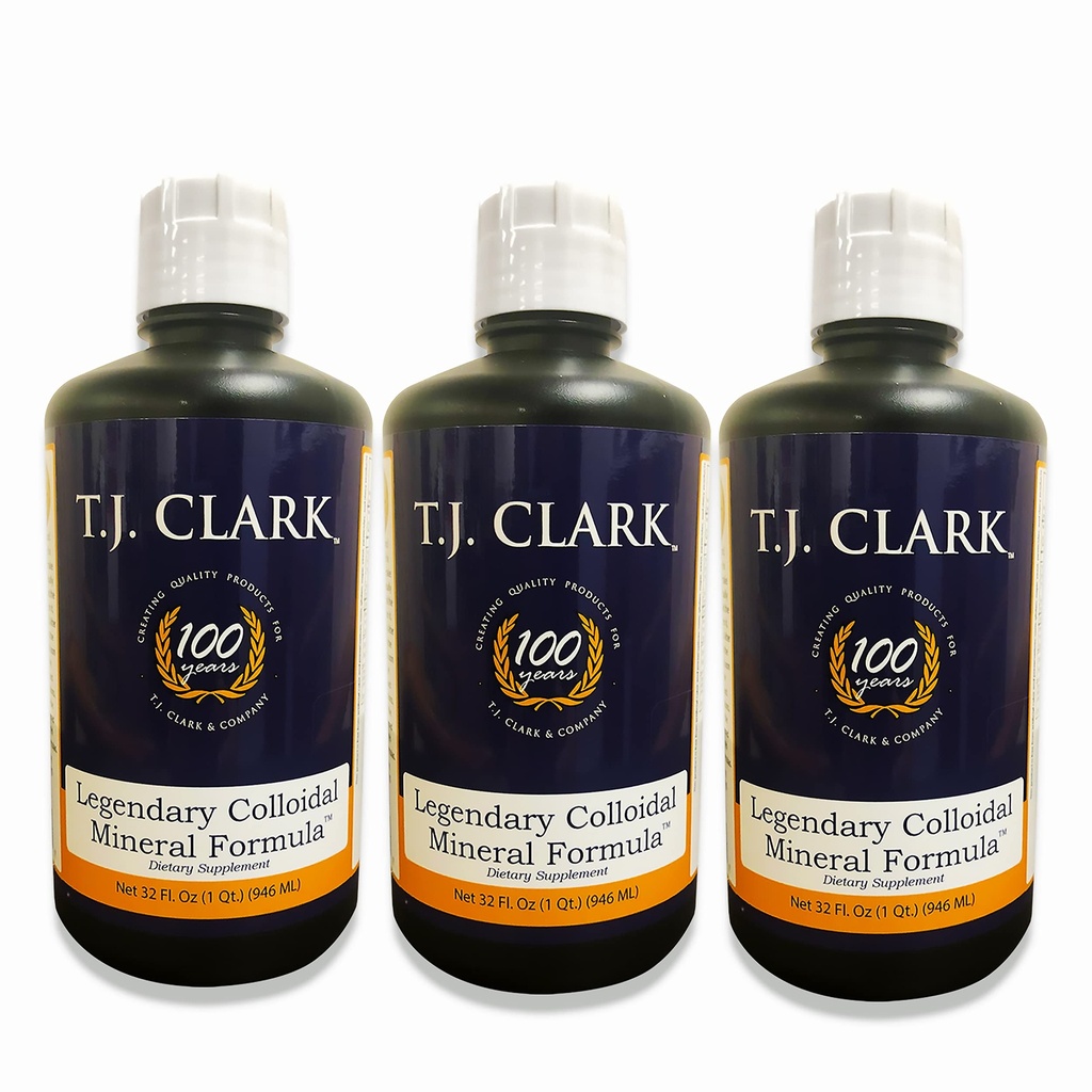 T.J. Clark Legendary Koloidné Minerálne Formula 32 fl. oz. (3 balenia) od T.J. Clark