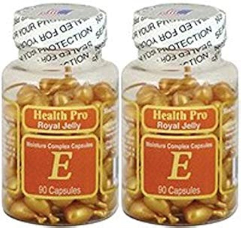 NU-zdravie vitamín E kožný olej kráľovská želé, 90 softgelov (balenie 2)