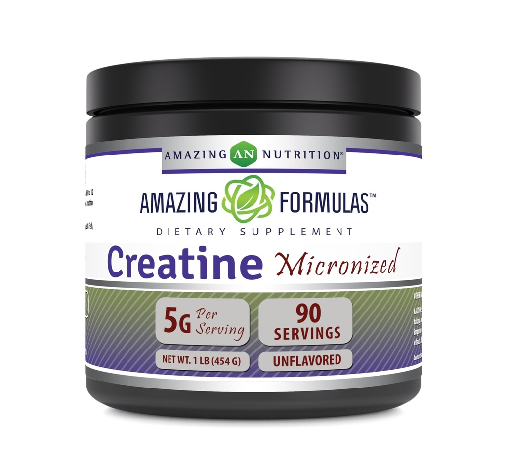 Amazing Formules Micronized Creatin Monohydrate Powder Supplement 