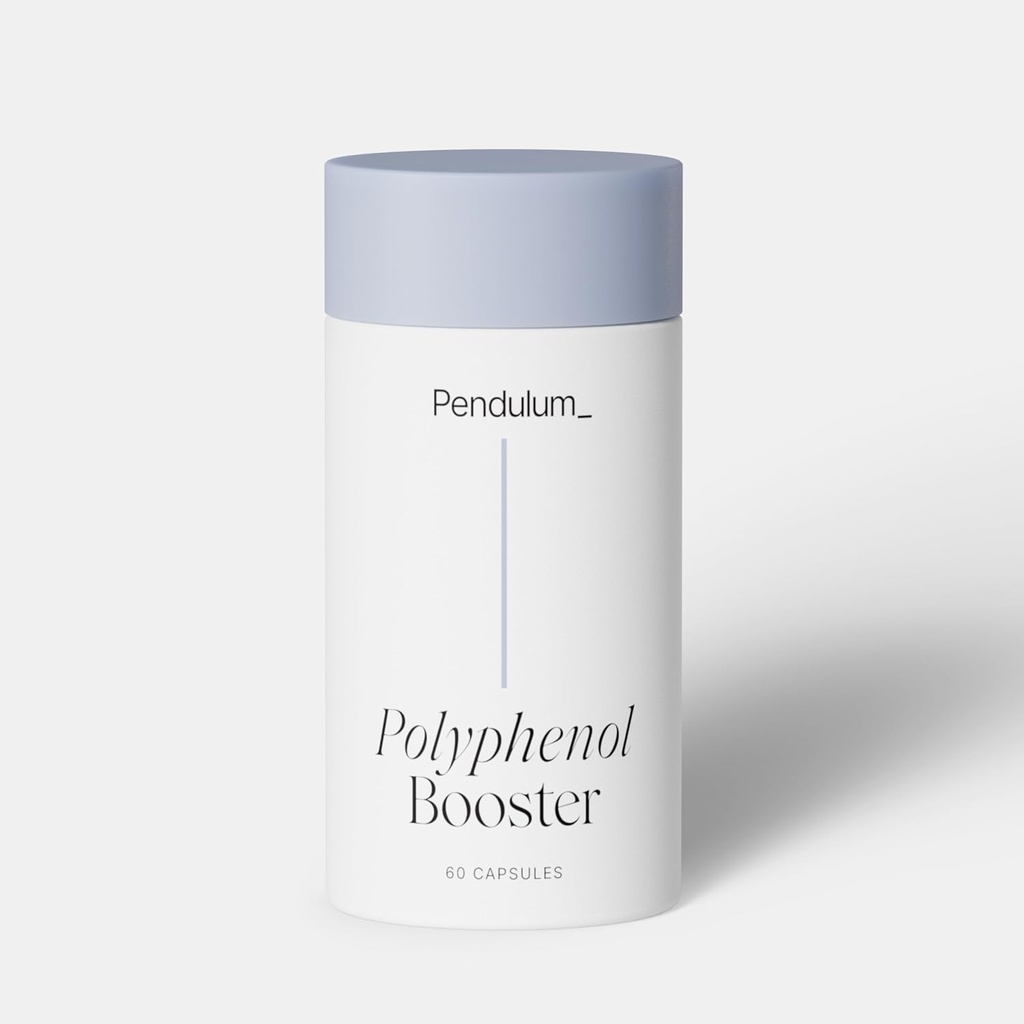 Pendulum Polyfenol Booster, Antioxidant zo superpotravín, Prospešné rastlinné zlúčeniny pre dobré zdravie, Pomáha Boost Akkermansia Muciniphila pre mužov a ženy (60 Kapsule, 1-Pack)