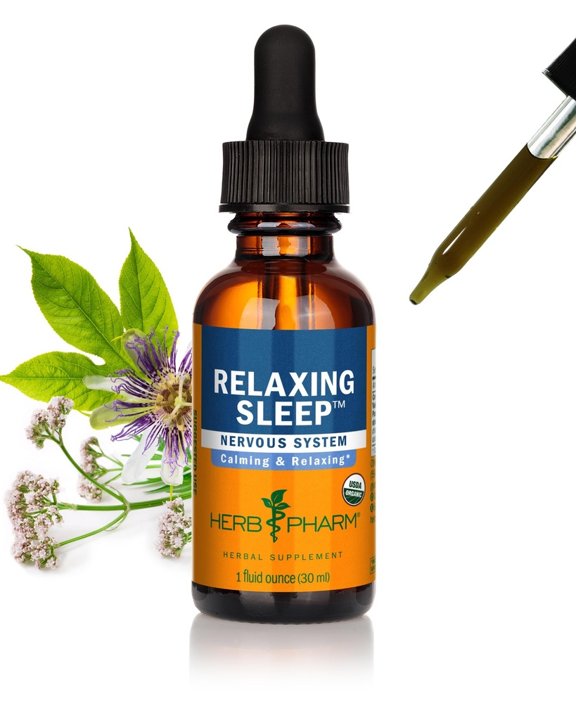 Herb Pharm Relaxačný spánkový bylinný vzorec s Valerian extrakt - 1 Ounce