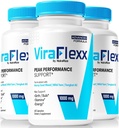 NutraRize (3 balenia ViraFlexx od Muži, Pro kapsule, Mužská podpora výkonu 500 mg, Všetky prírodné diétne doplnky k podpore celkového zdravia, Vira Flexx Recenzia (180 kapsúl)