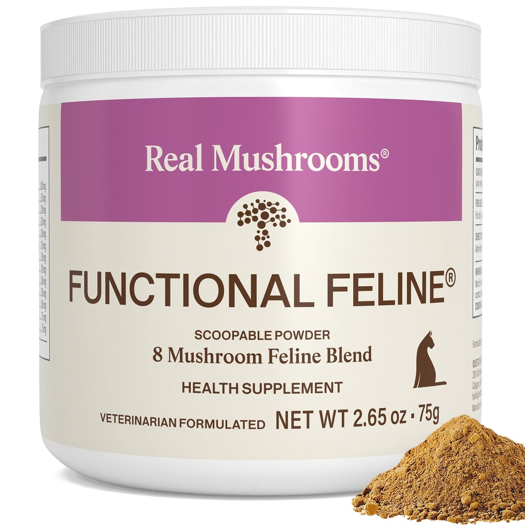Skutočné huby Cat Supplement Powder 