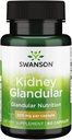 Swanson Raw Kidney Glandular 500 Milligrams 60 Kapsule