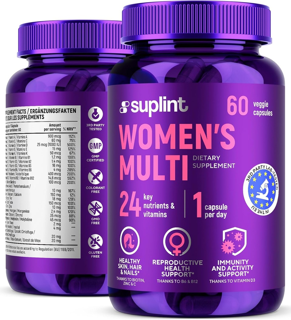 Multivitamínové doplnky pre ženy 