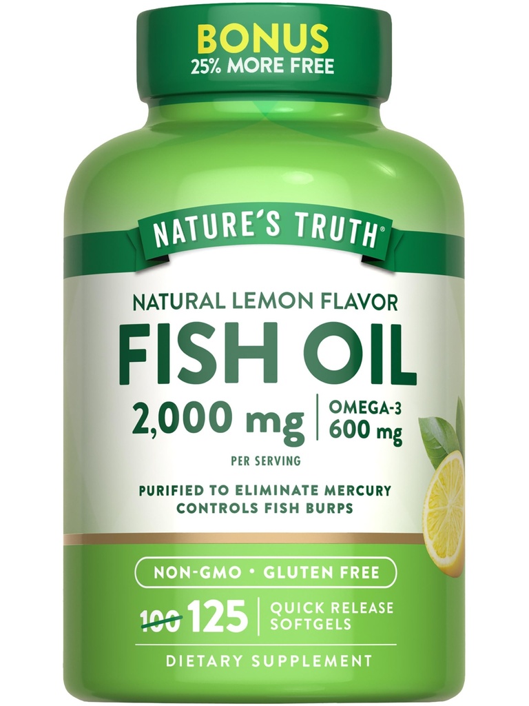 Pravda prírody Omega 3 Rybí olej 2000 mg 