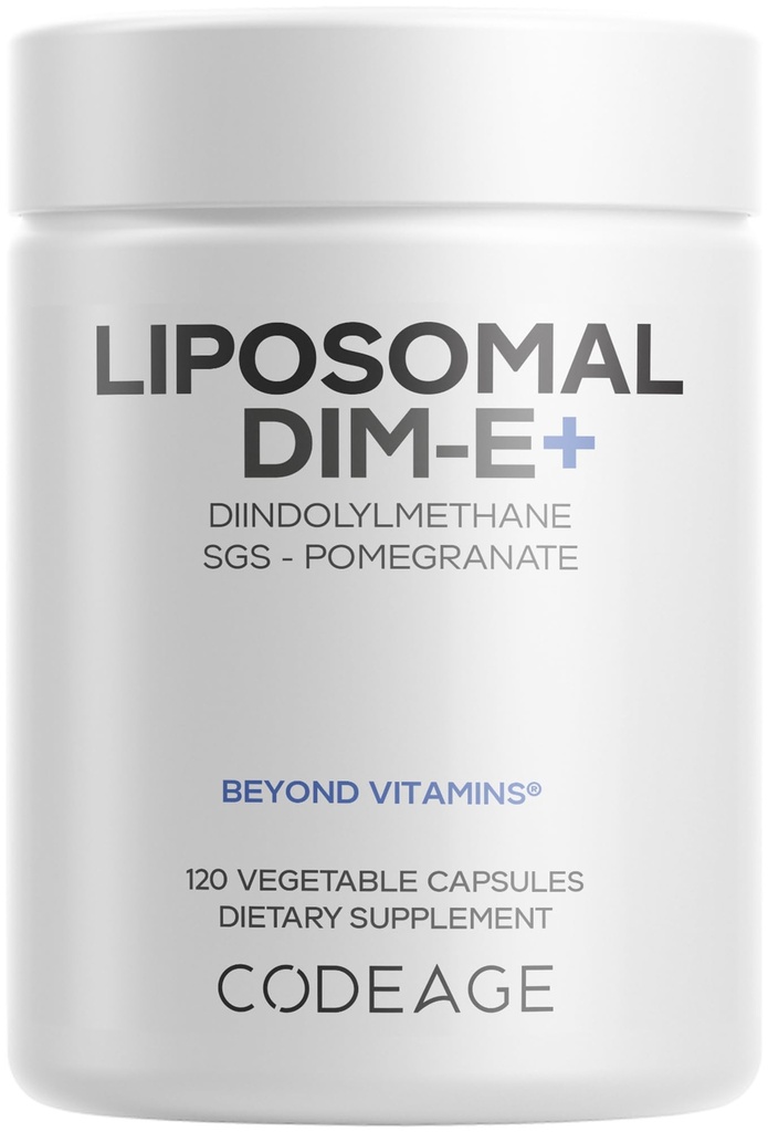 Kódovanie Lipozomálne DIM doplnok - 4 mesiace Dodávka DIM vitamínov a SGS, granátové jablko, brokolica, vitamín E izomery Tokoferoly Alpha Beta Gamma Delta - Lipozomálna formula - Gluten-free - 120 Kapsule