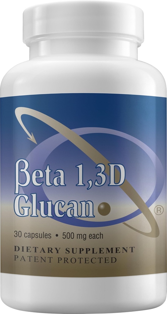 Supplement for transfer point Immune Support Highly Purified Beta Glucan 500 mg per Capsule (b-glukán Fiber) (Pack of 1)