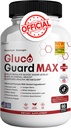 Gluco Guard Max Daily Wellness Support s vitamínmi, minerálmi a bylinami 