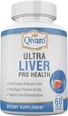 Ultra Pečeň Pro zdravie - Pečeň Zdravie podpora doplnok s mliekom bodliakové semená, Artičoky extrakt a púpava Leaf Extract - Antioxidant a podpora detoxikácie - 60 Rastlinné kapsule