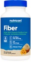 Nutricost Fiber Kapsule s Prebiotické Fiber Supplement 150 Kapsule - CCOF Certified Supplement, Made with Organic Psyllium Husk & Organic Jerusalem Artičok, Gluten Free, 3 G Per Serving