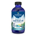 Nordic Naturals Arctic Cod Liver Oil, Unflaved - 8 oz - 1060 mg Total Omega-3s with EPA & DHA - Heart & Brain Health, Healthy Imunity, Celková wellness - Non-GMO - 48 Servings