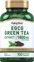 Piping Rock EGCG zelený čaj extrakt 1800 mg 