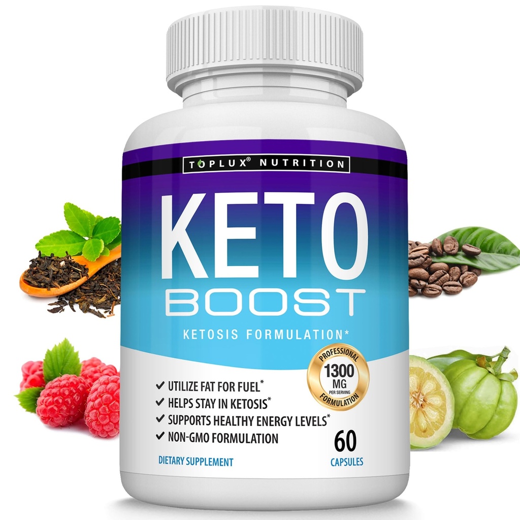 Keto Boost Diet pilulky Ketosis Supplement - Natural Exogenic Keto Formula Support Energy & Focus, Advanced Ketones for Ketogenic Diet, Keto Diet pilulky, pre mužov Ženy