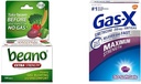 Beano Ultra 800 Count and Gas-X Maximum Strength 250mg Simeticone 30 Count Gas Relief