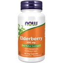 Teraz doplnky potravín, bazy čiernej (Sambucus nigra) 500 mg, 10:1 koncentrát, 60 Veg kapsuly