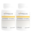 Integratívne terapie Pufrovaný vitamín C - Antioxidant Suplement for Healthy Skin & Connective Tissue* - Vegan & Gluten-Free - 60 kapsúl (2 balenia)