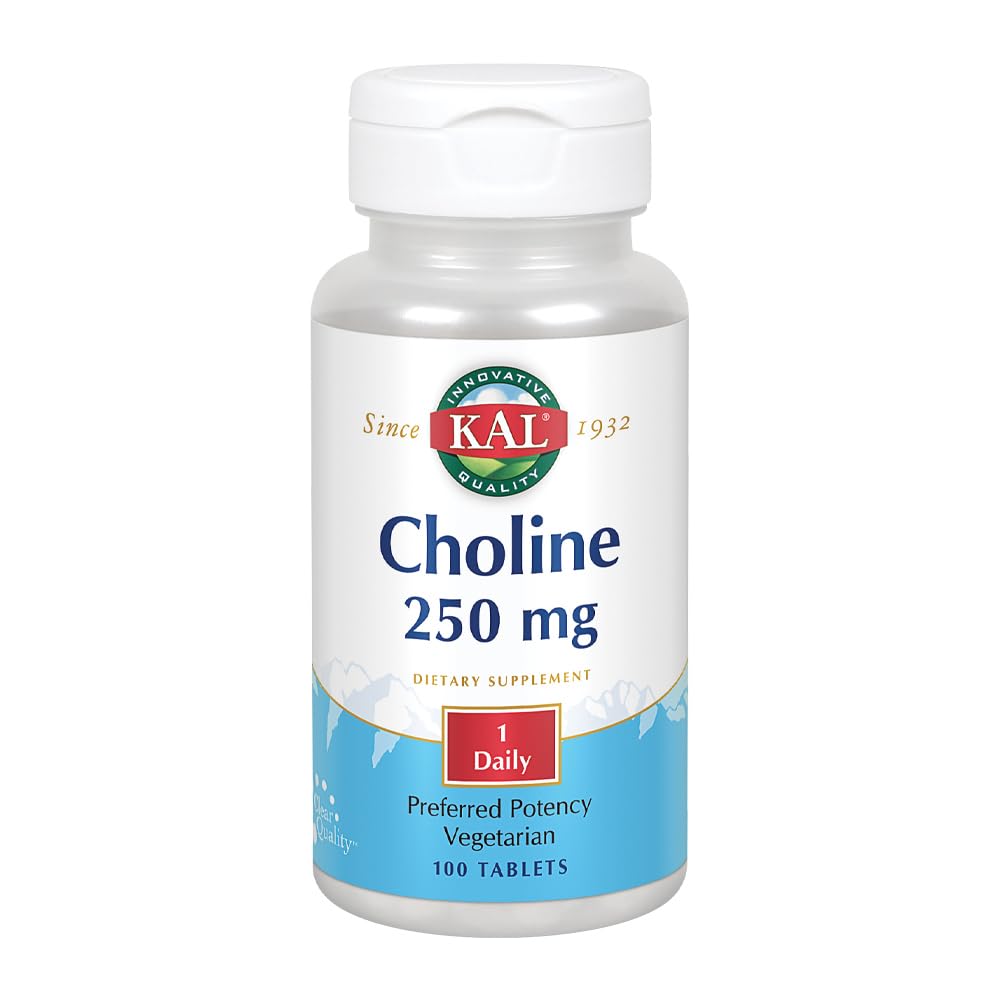 KAL Choline Tablety, 250 mg, 100