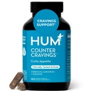 HUM Counter Cravings Chróm Doplnky s L Theanine, Seaweed Extract & Forskolin pomôcť podporovať chuť k jedlu, Cravings, a rutiny, Gluten zadarmo, kofeín Free Formula, 60 Vegan Kapsule
