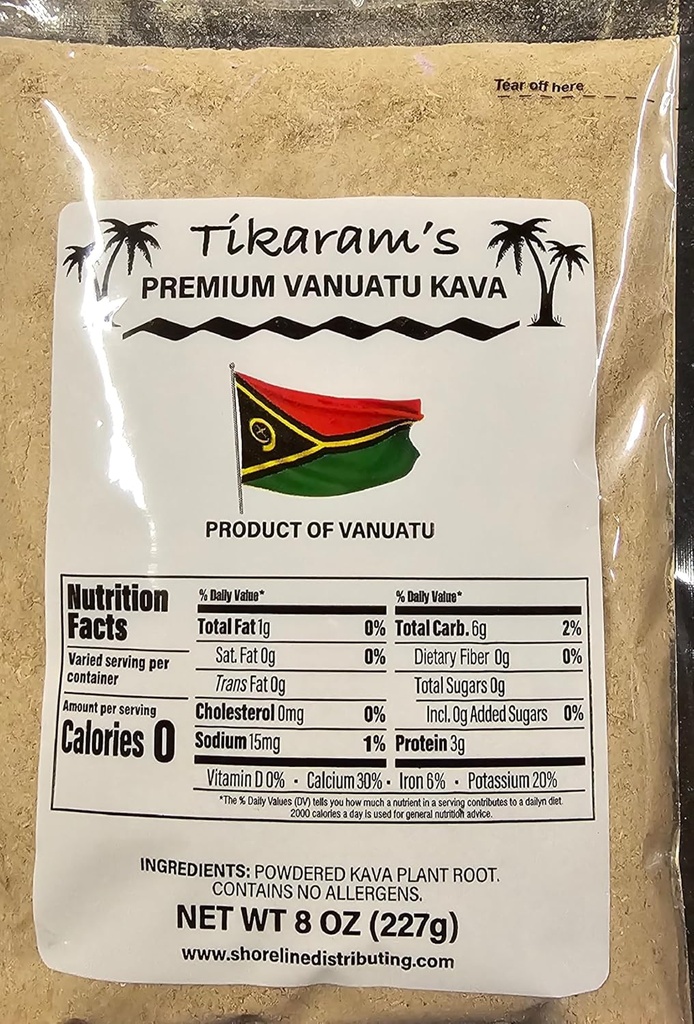 Kava Kava - Premium Vanuatu Kava 1/2 libra (8oz) - Fidži trh Veľkoobchod