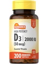 Sundance High Potency D3 2000 IU 