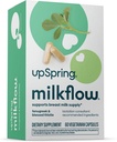 UpSpring Milkflow Laktácia Doplnky pre mlieko Supplement for Milk Supplement for Milk Supplementing, Dojčenie Supplements with Fenugreek & Blessed Thistle, Non-GMO, Laktácia Podpora 60 Vegan Kapsule