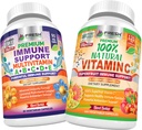 ČERSTVÉ ZDRAVOTNÍCKE Imunitné multivitamíny a prírodné vitamíny C - bublina