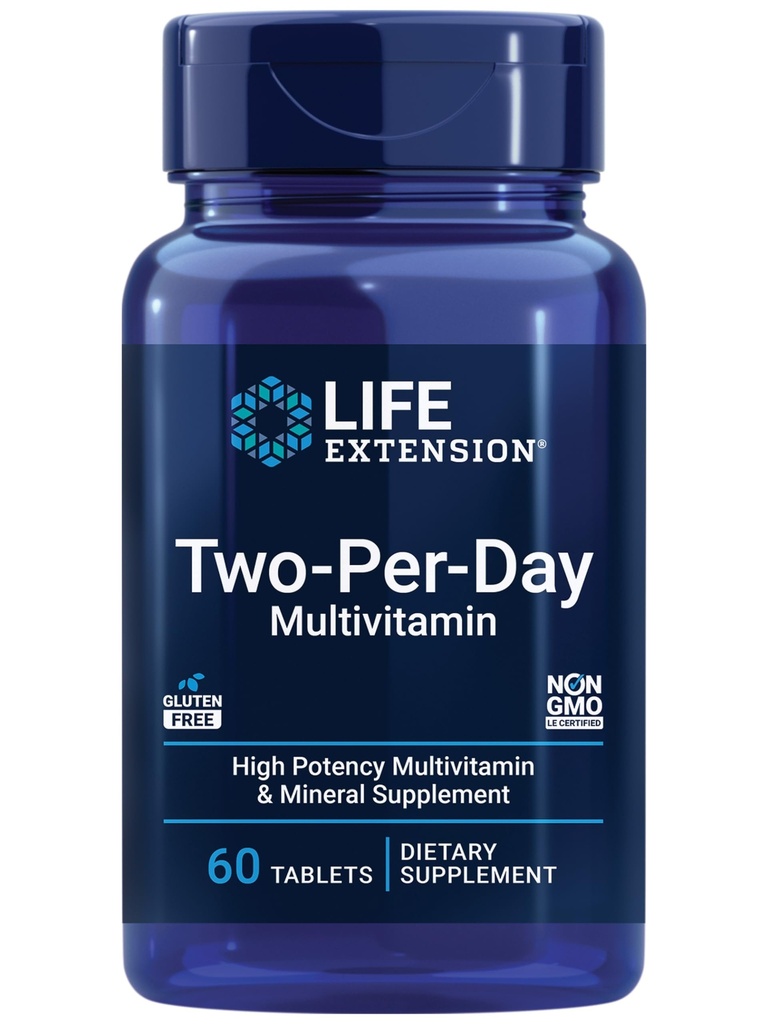 Extension Life Two-Per-Day Multivitamín 