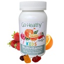 Go Zdravé deti Multivitamínové Gummy, Imunitná podpora, Deti Vitamín Gummy, Kosher Kid Vitamín, Halal, Non-GMO, Gluten-Free Chutné Gummy - 30 Slúži