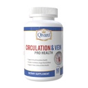Circulation & Vein Pro Supplement - Obsahuje Niacín, L- Arginín, Ginger, Cayenne Pepper, Hawthorn & Diosmin - 90 kapsúl