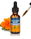 Herb Pharm Certified Organic California Poppy Liquid Extract for Calming Nervisive System Support - 1 Ounce
