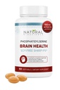 Soy Free Fosfatidylserine 100mg Softgel - PS Supplement Boosts Memory, Focus, Problem Solving, Cortisol Control. Prírodný slnečnicový lecitín, patentovaný Sharp PS-Green. Non-GMO, 60 Softgels