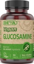 DEVA Vegánske vitamíny Glukozamín Tablety, 90-Count Bottle