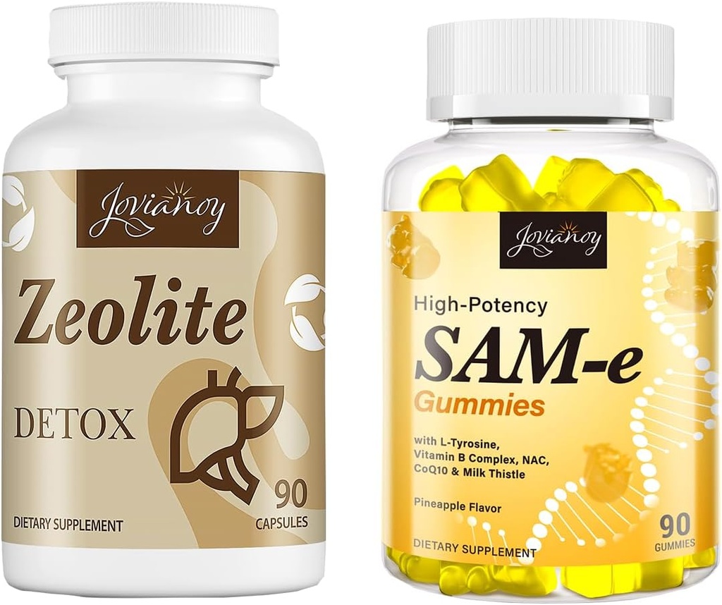 SAM-e Gummies a Zeolit Detox kapsuly