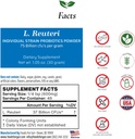 Lactobacillus Reuteri Probiotic Powder 75 Miliónový KTJ v USA Bez prídavných látok 
