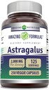 Amazing Formules Astragalus 2000 mg Per Serving Capsules Supplement 