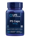 Life Extension PS Caps, fosfatidylserin, pre Kognitive Performance, Gluten-free, non-GMO, Vegetarian, 100 Kapsule